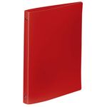 Viquel - Classeur souple à anneaux - Dos 20 mm - A4 - pour 100 feuilles - rouge