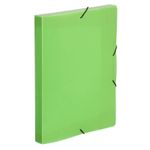 Viquel Propyglass - Boîte de classement plastique - dos 30 mm - vert