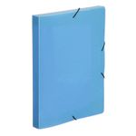 Viquel Propyglass - Boîte de classement plastique - dos 30 mm - bleu