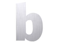 Pickup Alu Brosse - Étiquette autocollante 145 mm - Lettre B