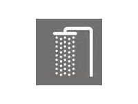 Pickup Home 3D - Plaque Acrylique Douche - 9 x 9 cm - bois