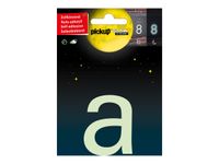 Pickup Glow in the dark - Étiquette autocollante phosphorescente 100 mm - Lettre A