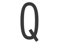 Pickup Home 3D Stockholm - Signo - capital letter - 90 mm (height) - montaje en superficie - autoadhesivo - acrílico - gris