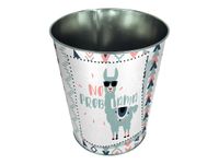 Corbeille à papier 7.5L - lama