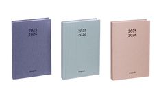 Agenda Raw - 1 semaine sur 2 pages - 12 x 17,5 cm - 3 couleurs disponibles - Brepols