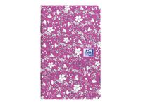 Oxford Floral - Carnet de notes 9 x 14 cm - 60 pages