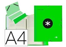 Antartik - Trieur 12 positions - A4 - vert fluo