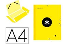 Antartik - Chemise à rabats - A4 - jaune fluo