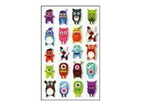 Maildor - 1 feuille gommettes monstres -