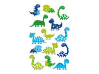 Maildor - 1 feuille gommettes dinosaures