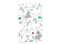 Maildor - 1 feuille gommettes licornes