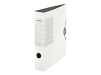 Leitz 180° Solid - Classeur à levier - Dos 65 mm - A4 - pour 350 feuilles - blanc