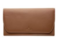 Oberthur London - Portefeuille compagnon cuir camel