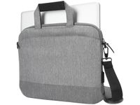 Targus City Lite - Sacoche à bandoulière pour ordinateur portable 15,6" - gris