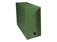 Exacompta - Boîte de transfert - dos 120 mm - toile vert