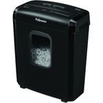 Fellowes Powershred 6M - destructeur de documents coupe croisée mini-cut - 6 feuilles - Corbeille 13 litres