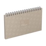 Agenda perpétuel Desk planner - 1 semaine sur 2 pages - 24 x 14 cm - Lecas