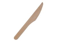 Guillin Servipack - 50 Couteaux bois 16,5 cm