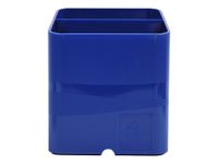Exacompta Pen-Cube - Pot à crayons bleu royal