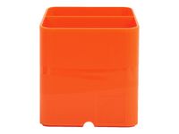 Exacompta Pen-Cube - Pot à crayons orange