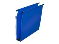 Oxford - 10 Dossiers suspendus pour armoires - bleu - fond 50 mm