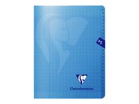 Clairefontaine Mimesys - Répertoire 17 x 22 cm - 96 pages - grands carreaux (Seyes) - disponible dans différentes couleurs