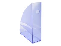 Exacompta Mag-Cube - Porte-revues bleu translucide