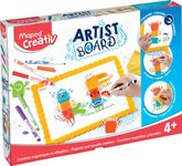 Maped Creativ Artist Board - Kit ardoise aimants effaçables avec marqueurs - créatures magnétiques