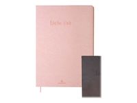 Oberthur Carmen - Livre d'or - A4 portrait - rose