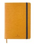 Oberthur Carmen - Carnet de notes souple A5 - pointillés - 200 pages - moutarde