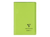 Clairefontaine Koverbook - Carnet polypro 11 x 17 cm - 96 pages - petits carreaux (5x5 mm) - disponible dans différentes couleurs