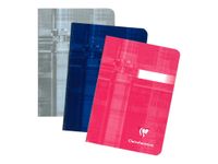 Clairefontaine - Carnet 11 x 15 cm - 96 pages - petits carreaux (5x5 mm) - disponible dans différentes couleurs