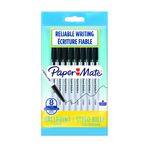 Paper Mate 045 - 8 Stylos à bille - noir