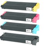 Cartouche laser compatible Sharp MXC-38GTY - jaune - Owa