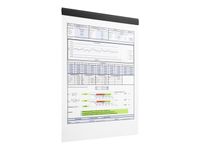 Durable Durafix - 5 Barres d'affichage adhésives 210 mm - noir - pour documents A4 portrait ou A5 paysage