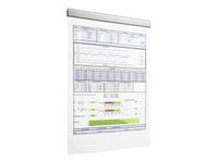 Durable Durafix - 5 Barres d'affichage adhésives 210 mm - argent métallisé - pour documents A4 portrait ou A5 paysage