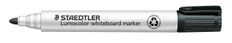 STAEDTLER LUMOCOLOR 351 - Pack de 10 marqueurs effaçables - pointe ogive - noir