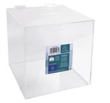 Exacompta - Urne transparente avec couvercle - 21 cm