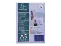 Exacompta - Présentoir porte-visuel incliné - A5 horizontal/vertical