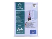 Exacompta - Porte-visuel droit - A4 vertical