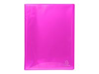Exacompta Iderama - Porte vues - 60 vues - A4 - rose
