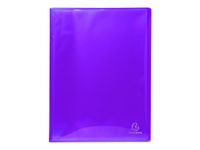 Exacompta Iderama - Porte vues - 60 vues - A4 - violet
