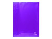 Exacompta Iderama - Porte vues - 80 vues - A4 - violet