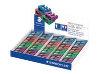 STAEDTLER 510 20 - sacapuntas - colores metalizados, surtidos - metal