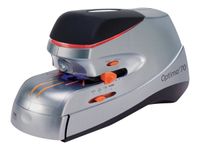 Rapid Optima 70 - Agrafeuse électrique - capacité de 70 feuilles - noir/argent