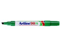 Artline 90N - Marqueur permanent - pointe biseau - vert