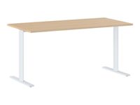 Bureau électrique réglable YES ! - 120 cm - Blanc