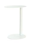 Table ronde d'appoint EASYDESK - diamètre 40 x H57 cm - blanc