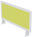 Écran de séparation en polystyrène - H33 x L80 cm - vert