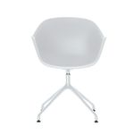 Lot de 2 chaises MOON - blanc